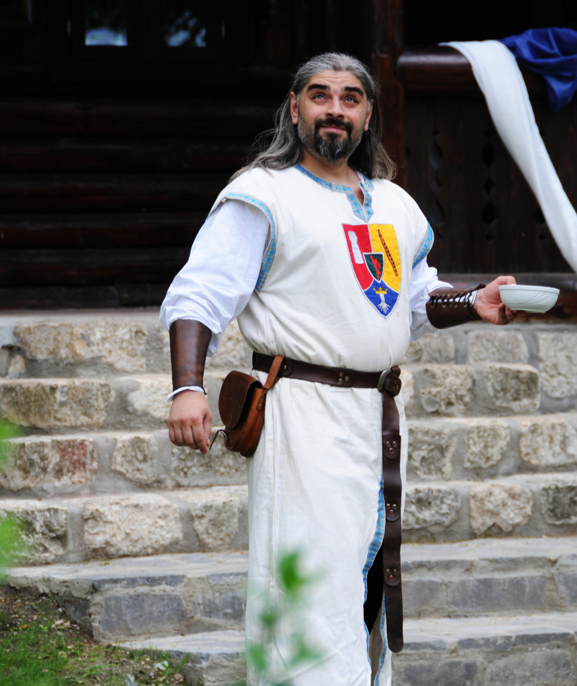 Medieval Soldier Romania Bran Castle Medieval Soldier