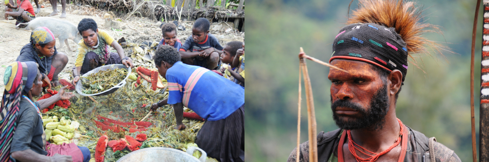 Sugapa in Papua on the approach to Carstensz Pyramid
