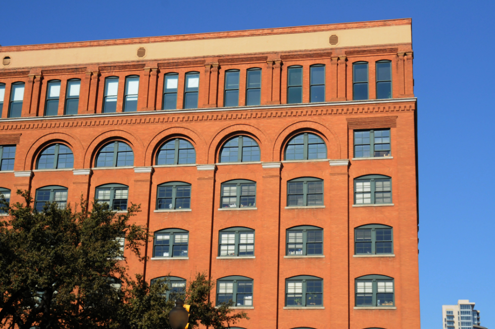 Texas School Book Depository Former Texas School Book Depository overlooking Dealey Plaza in Dallas Texas