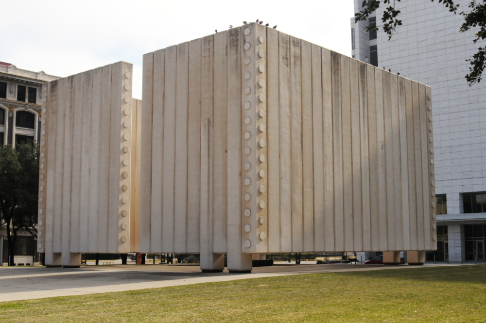 JFK Memorial John F Kennedy Memorial in downtown Dallas Texas