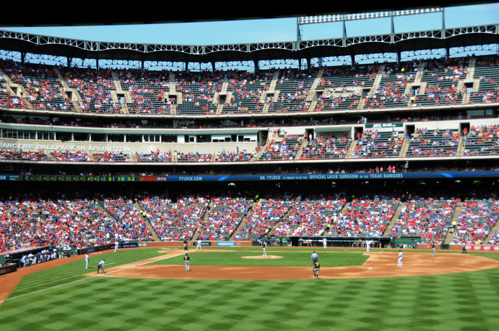 Texas Rangers Stadium Texas Rangers baseball stadium in Arlington Texas