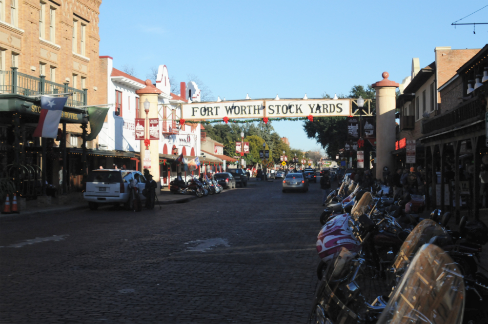 Fort Worth Stockyards Historic Fort Worth Stockyards district in Fort Worth, Texas