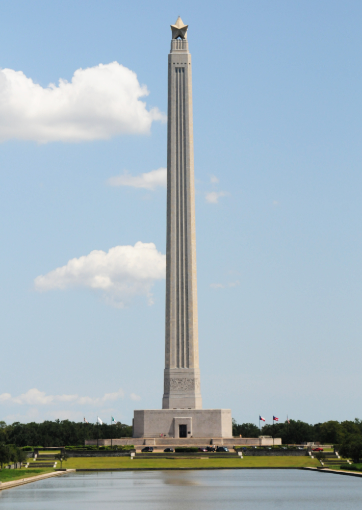 San Jacinto Monument San Jacinto Monument commemorating the Battle of San Jacinto in Texas