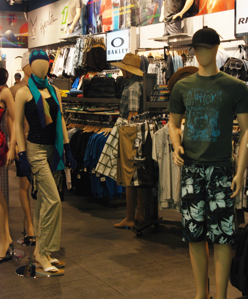 Clothing store in Dubai