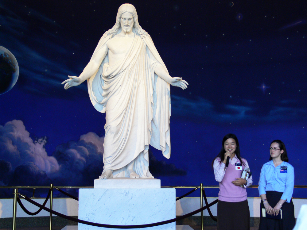 Christus Statue Christus statue at Temple Square Salt Lake City