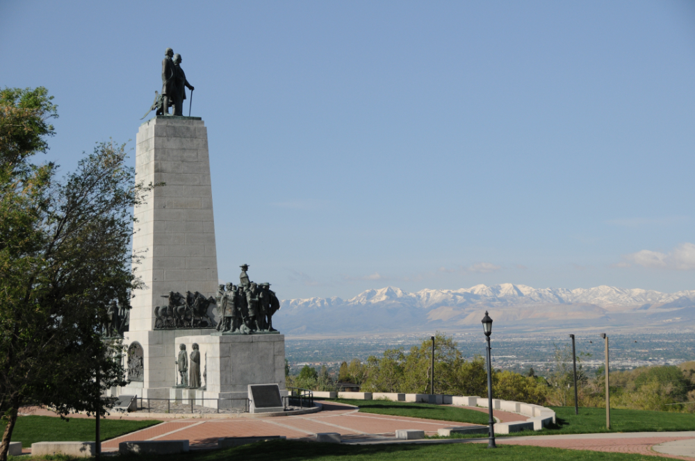 This Is the Place Monument This Is the Place Monument in Salt Lake City Utah