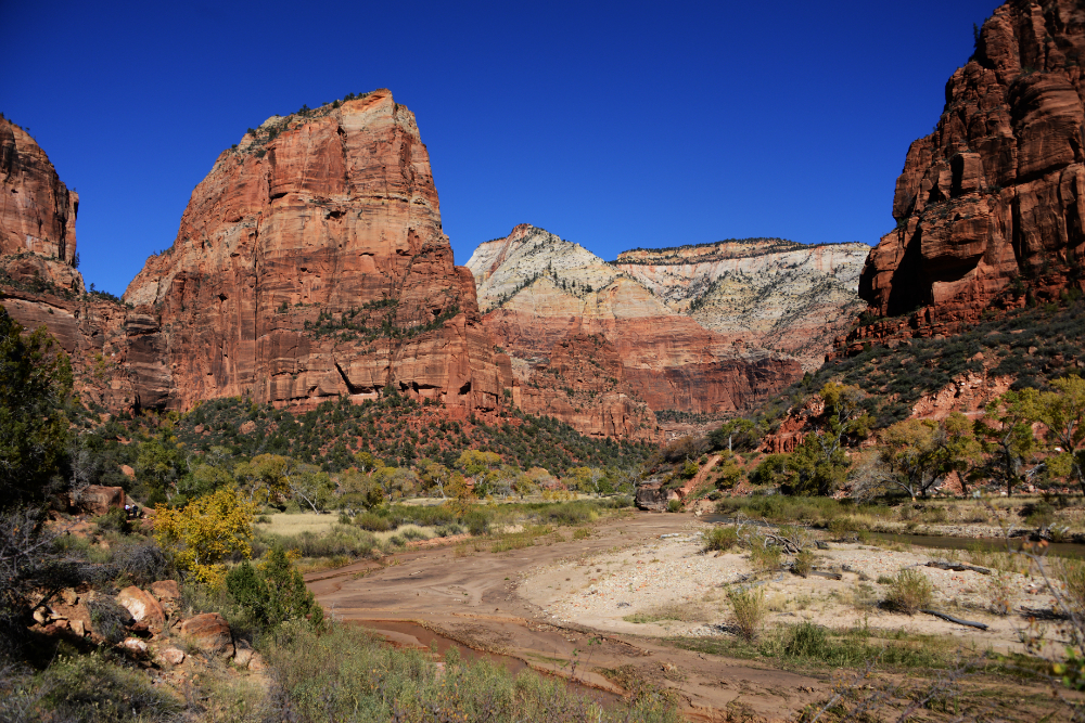 West Rim Trail West Rim Trail and Angels Landing Zion National Park