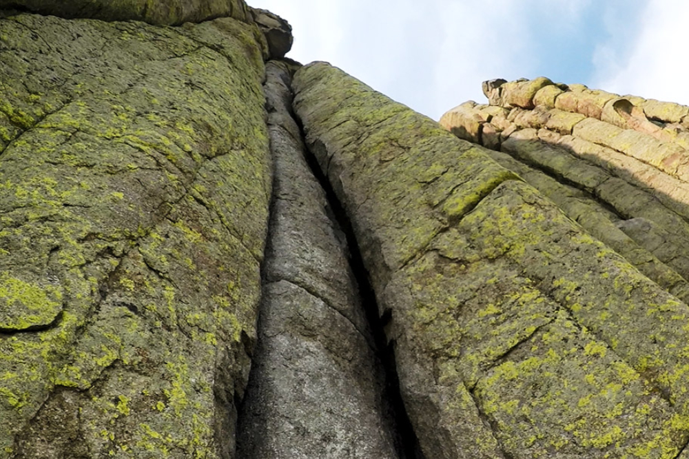 Durrance Crack Durrance Crack on Devils Tower Wyoming